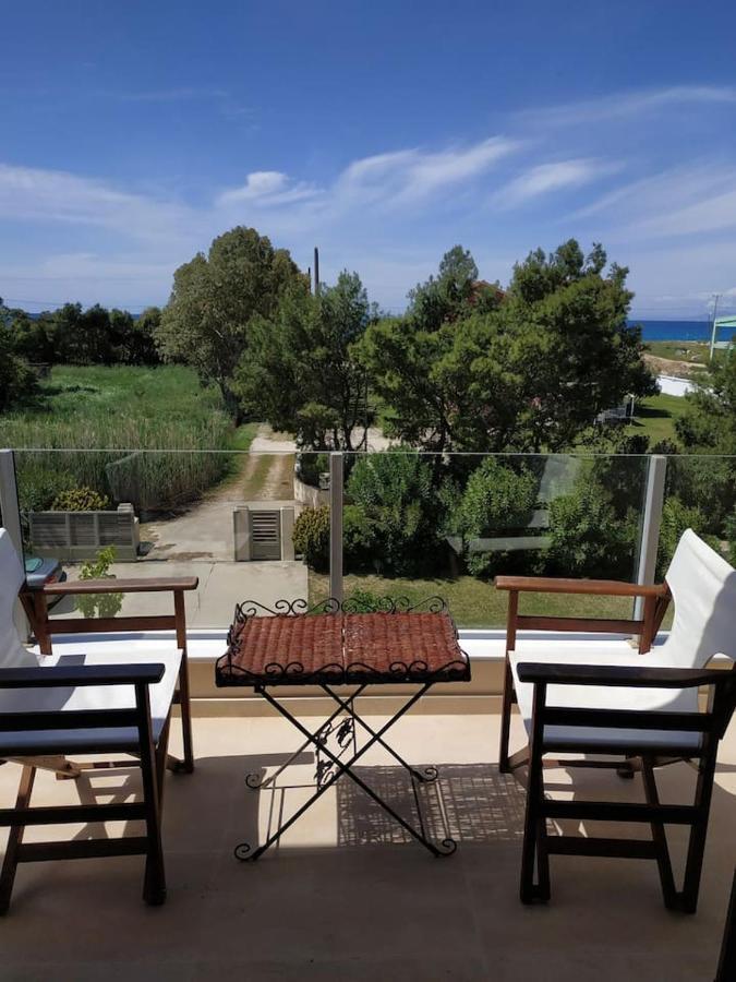Beachfront Villa Galazio Lefkáda Kültér fotó