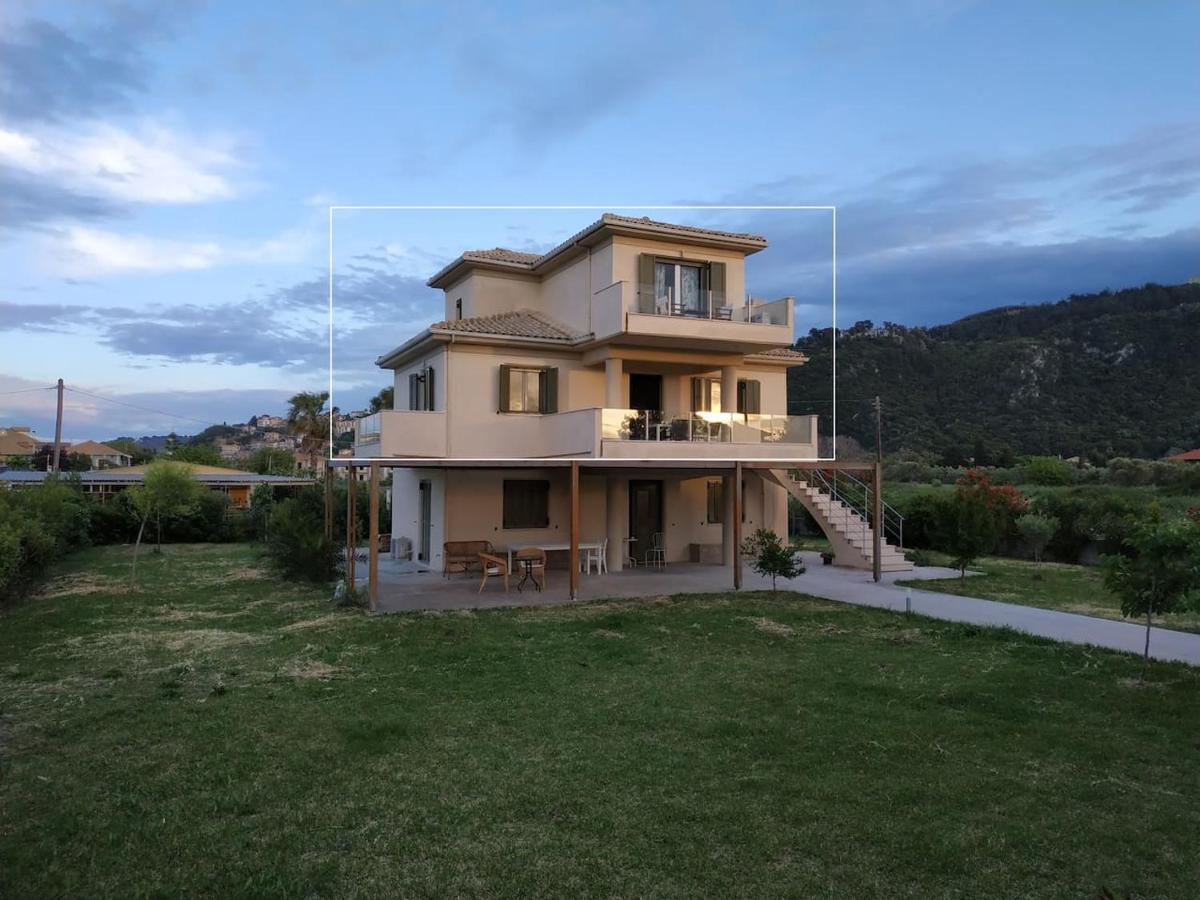 Beachfront Villa Galazio Lefkáda Kültér fotó