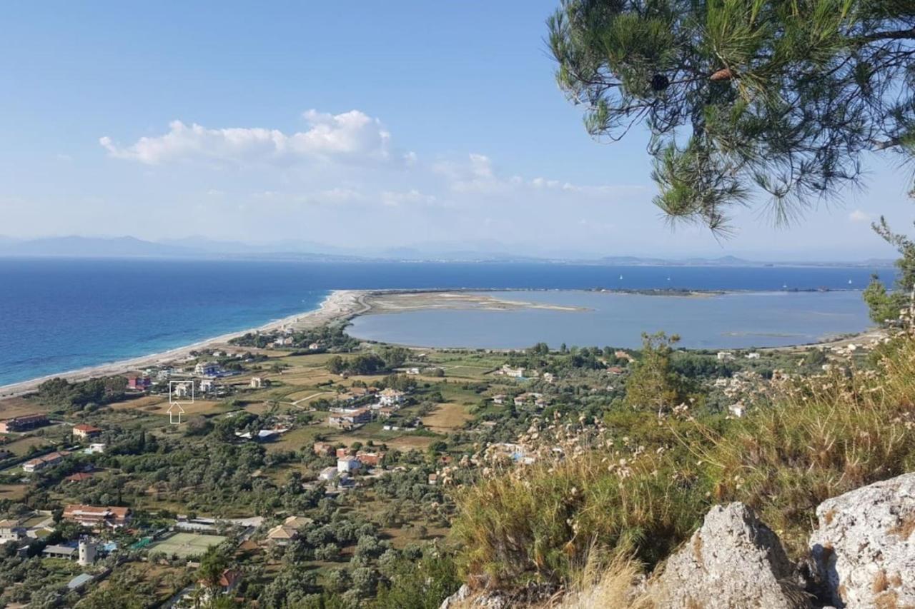 Beachfront Villa Galazio Lefkáda Kültér fotó