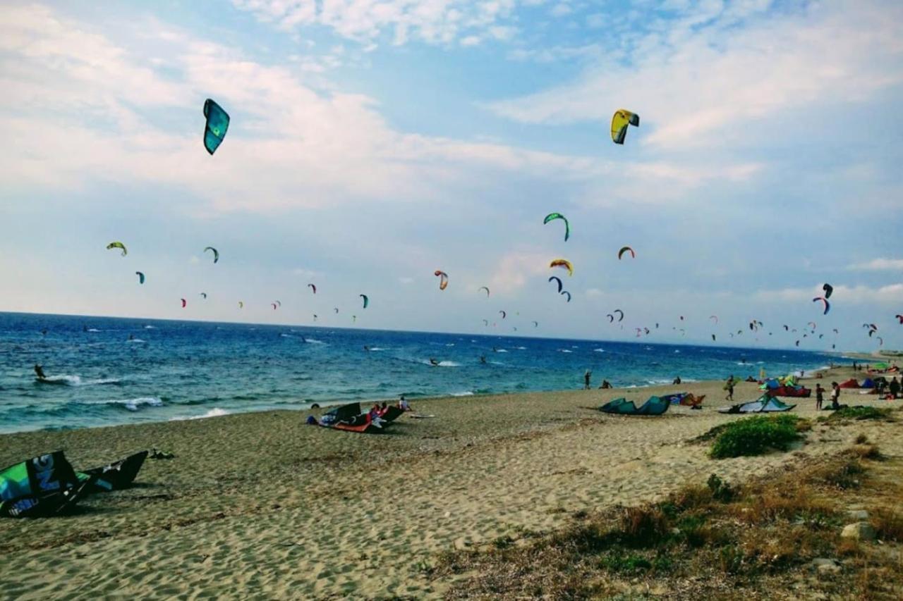 Beachfront Villa Galazio Lefkáda Kültér fotó